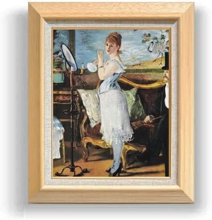 直筆仕上げ油絵【マネ】ナナ F6 絵画 アート インテリア 人物画 