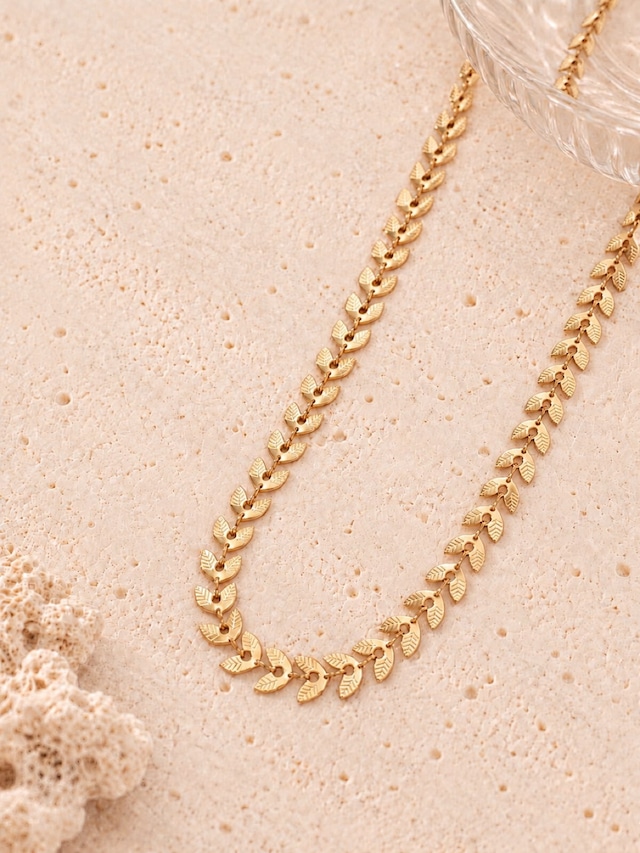 316L maile chain necklace #n91
