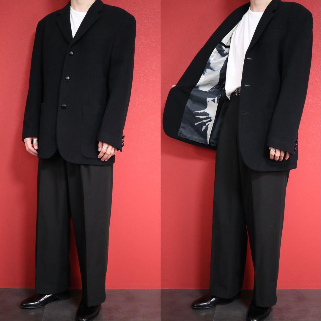 希少 Jean Paul GAULTIER変形コート ウール黒 ゴルチエ モード ジャン
