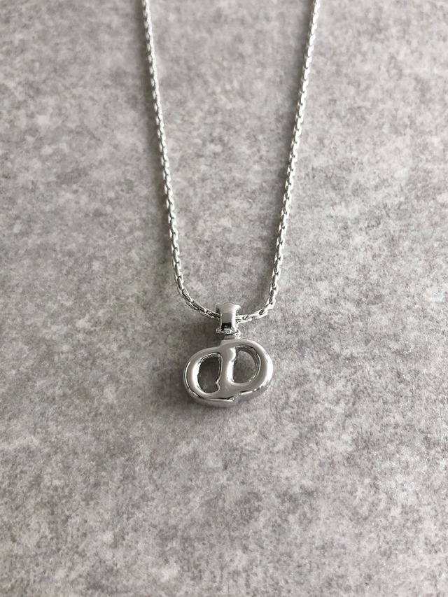 Christian Dior クリスチャン ディオール ネックレス シルバー CD ストーン vintage ヴィンテージ オールド nc4bh4