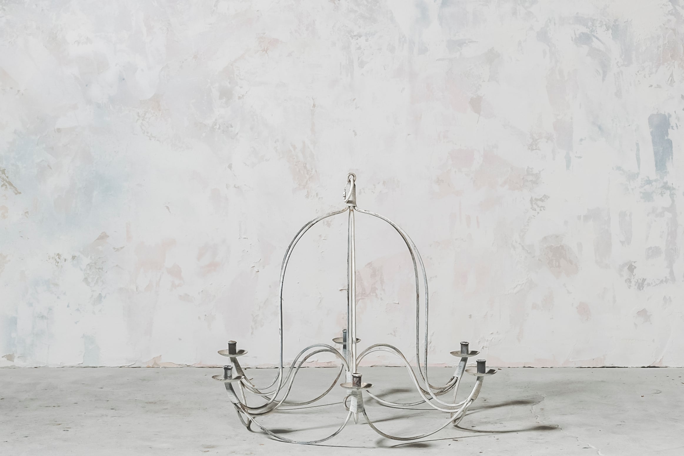 シャンデリア/キャンドルシャンデリア/アイアンシャンデリア/天井装飾/ディスプレイ/店舗什器/スタジオ照明