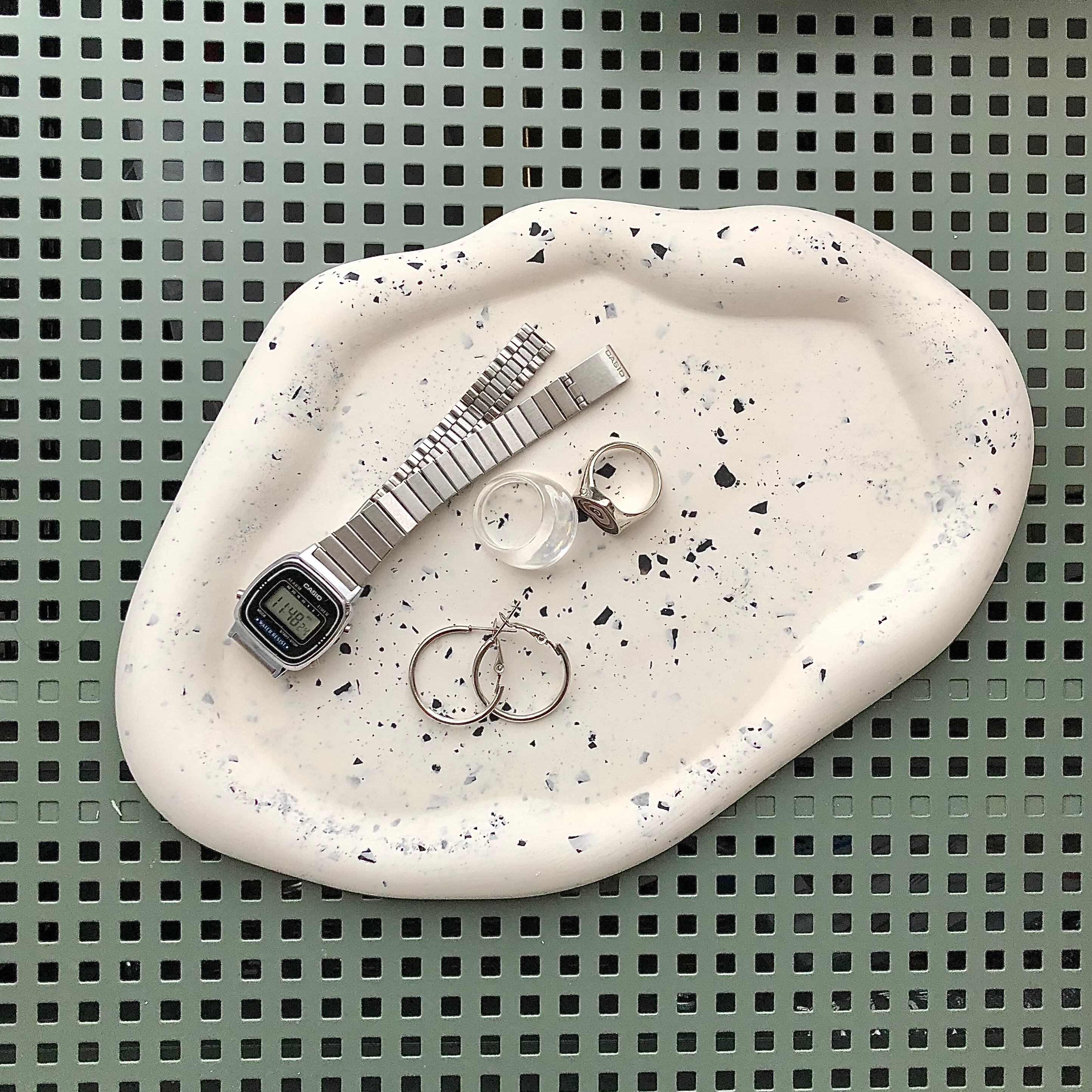 terrazzo テラゾー マルチトレイ アクセサリートレイ 韓国インテリア