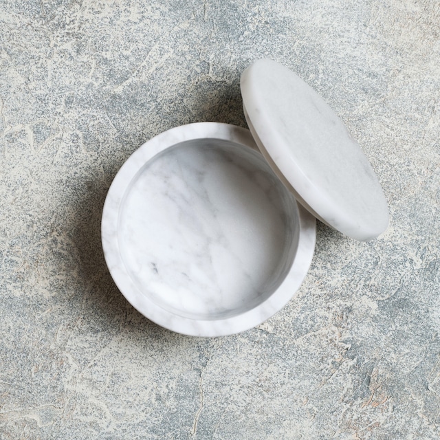 MARBLE TRINKET BOX