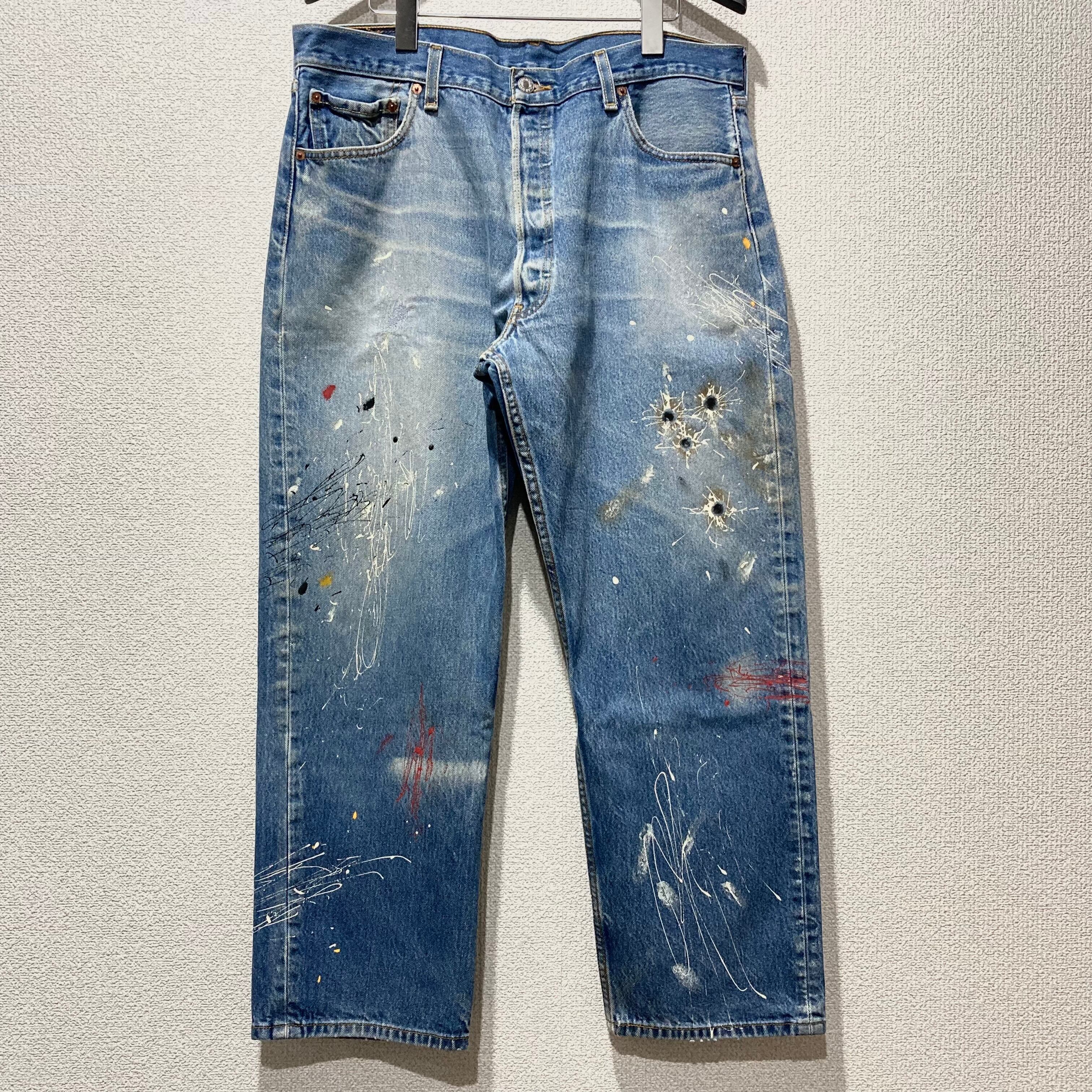 Levi's501 Bullet mark paint W38 | tailor_dept Levi's501 Bullet mark paint W38 | tailor_dept