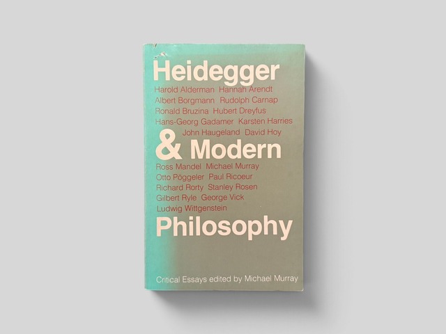 【SPH029】Heidegger and Modern Philosophy: Critical Essays(1978) /：Michael Murray