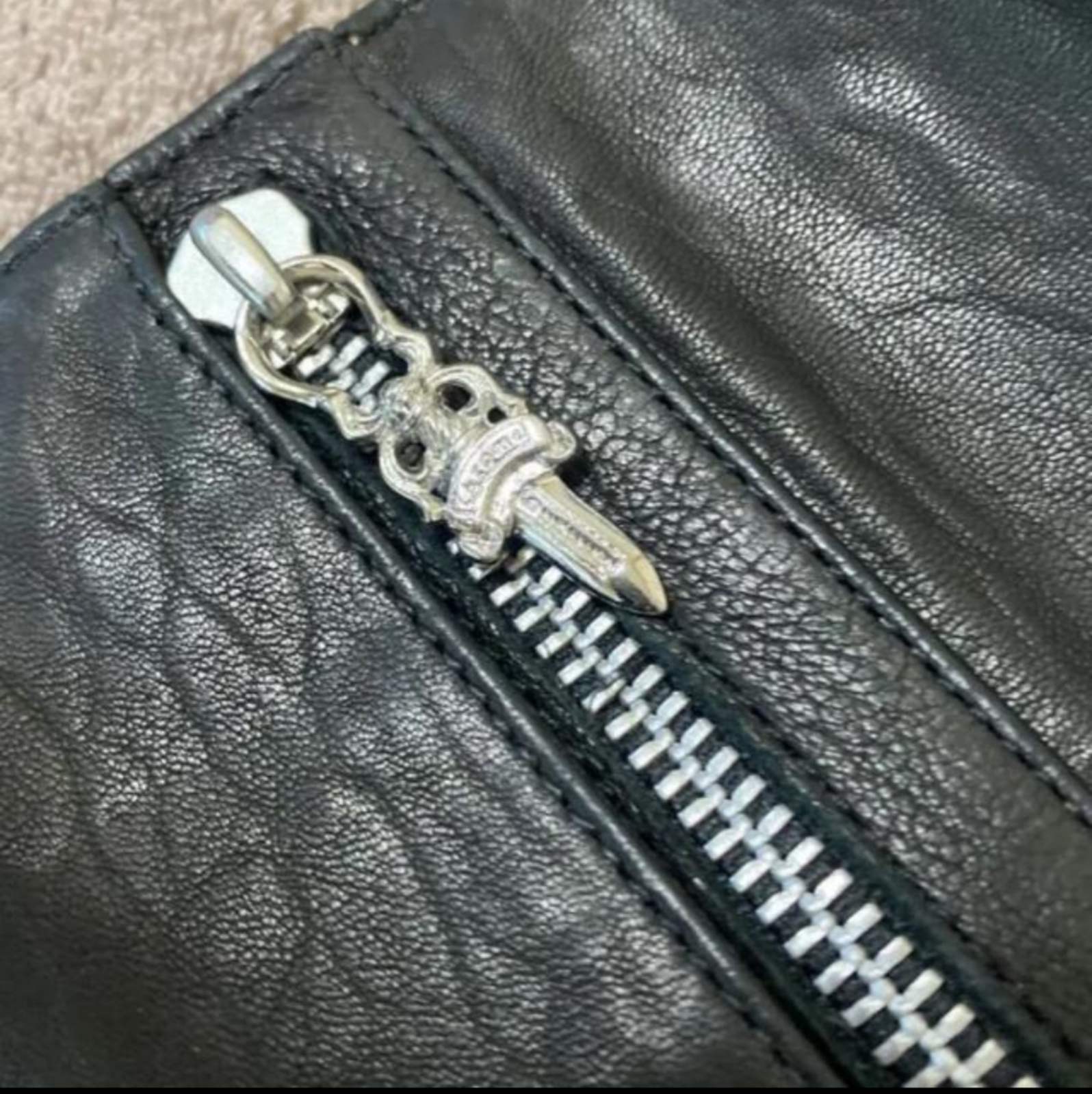 クロムハーツ ウォレット 超レア！紺色ヌバック クロムハーツ