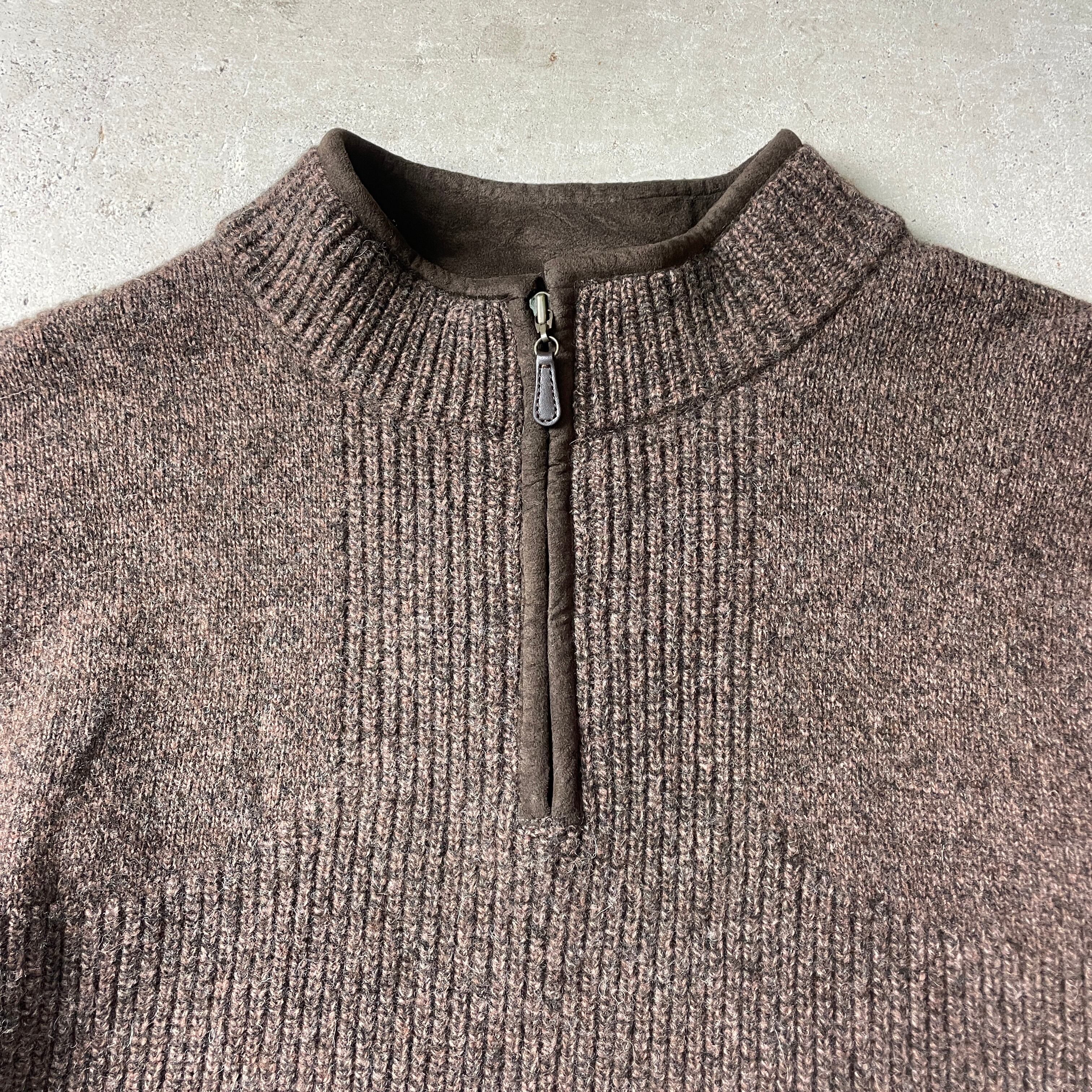 美品 L.L.Bean ドライバーズニット オリーブ メランジ XL 【公式通販】