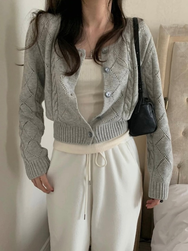 (予約) pretty young thing / Lutz lace sleeveless 4color