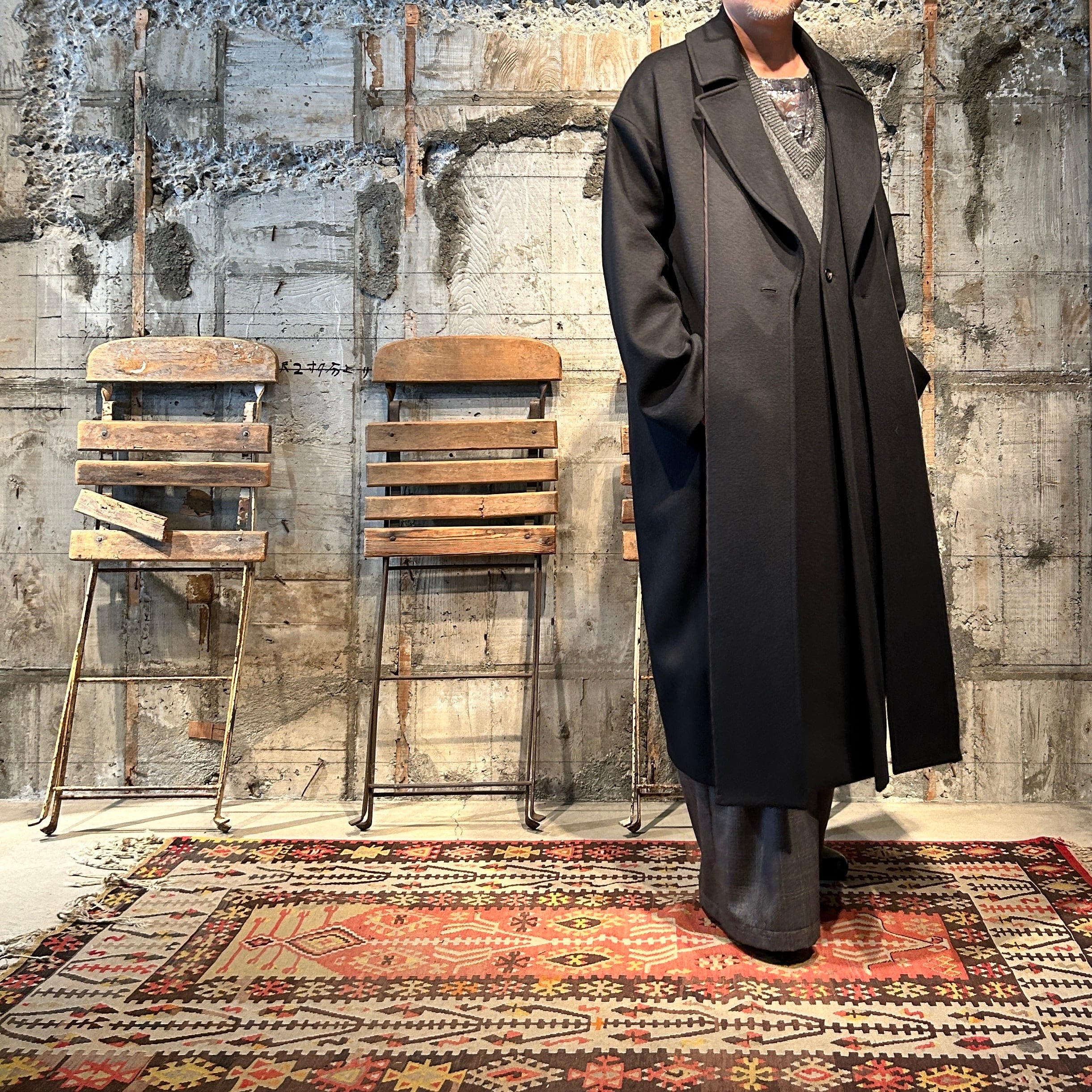 Dessin de Mode【デッサン ド モード】つけ襟コート | 16DC-001-120