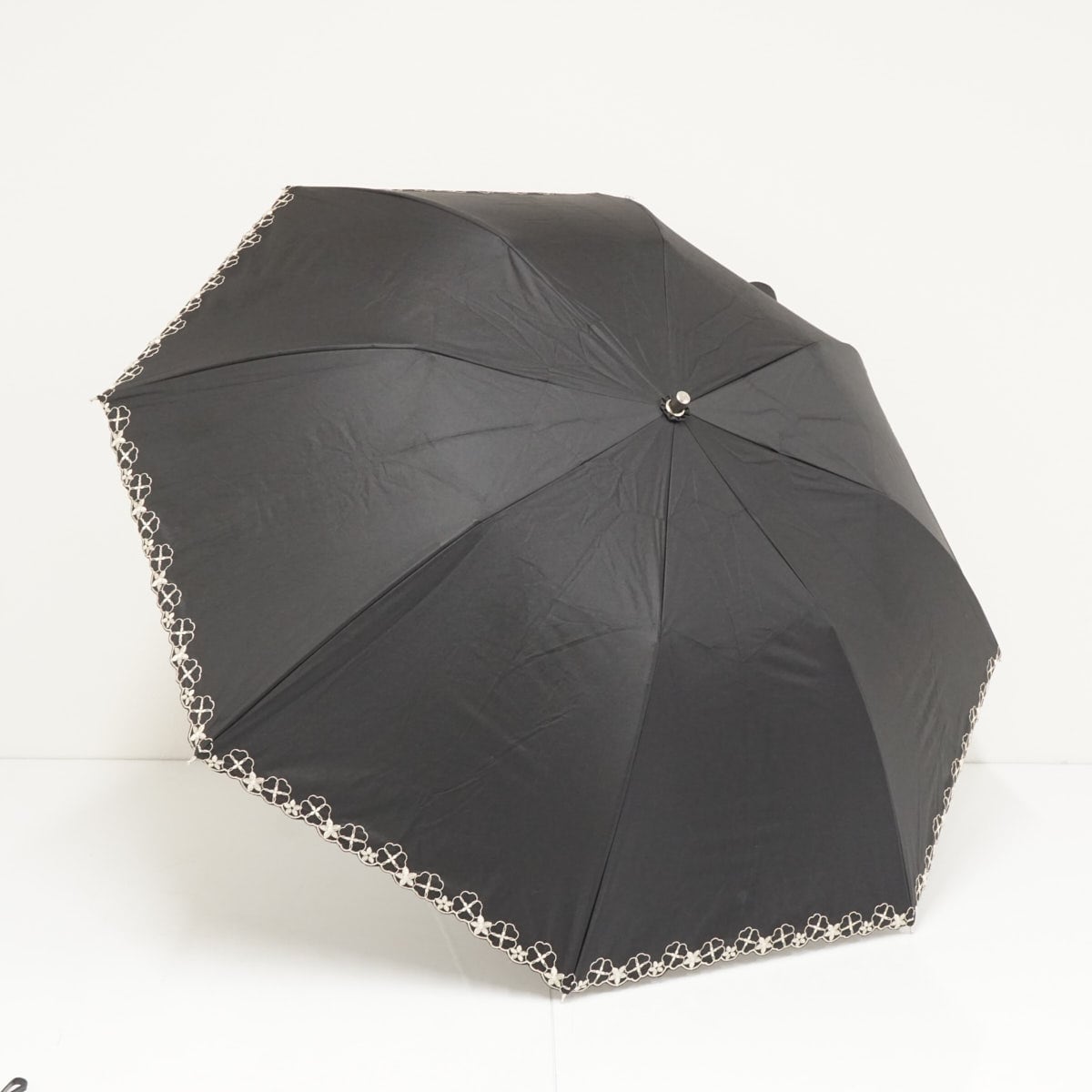 折りたたみ傘 FEILER フェイラー USED美品 晴雨兼用 スウィート