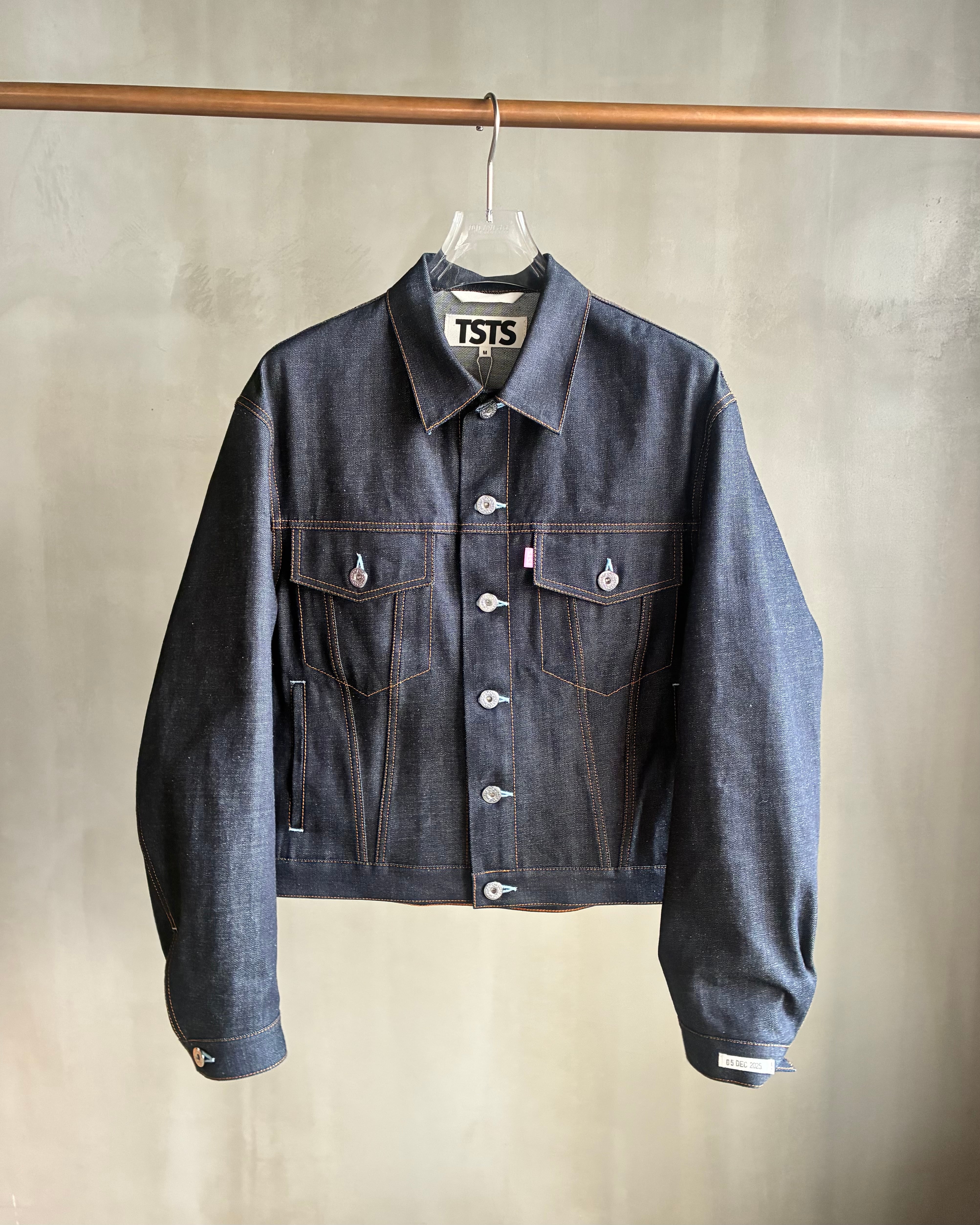 TSTS 【ORGANIC COTTON OVERSIZED DENIM JACKET -INDIGO BLUE-】