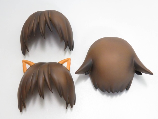 再入荷（Ａ−ランク）【338】 宮藤芳佳 震電Ver. 髪パーツ ショートとケモ耳　ねんどろいど