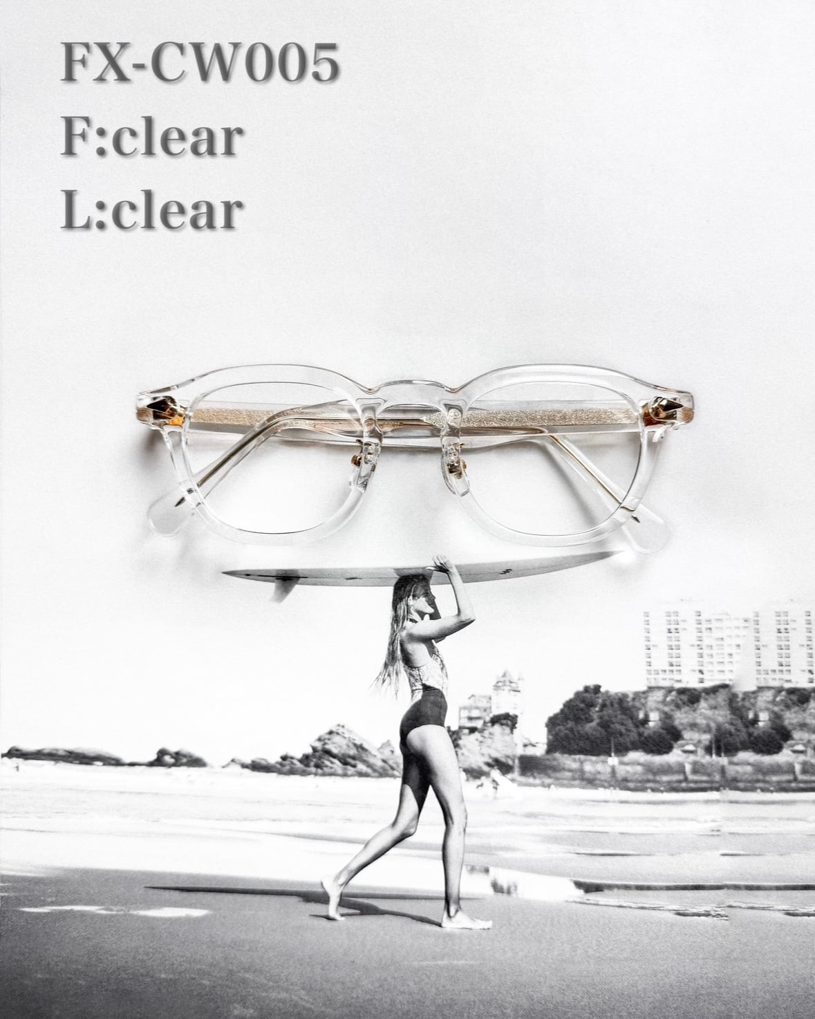 5colors】classic wellington clear sunglasses | FLEX公式｜SNSで話題