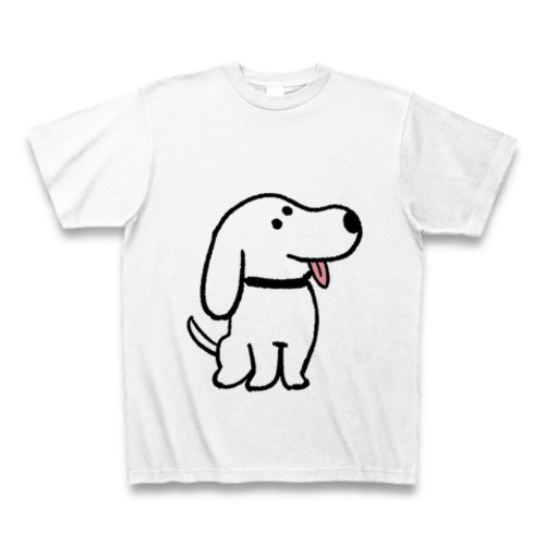 仔犬イラストのTシャツ