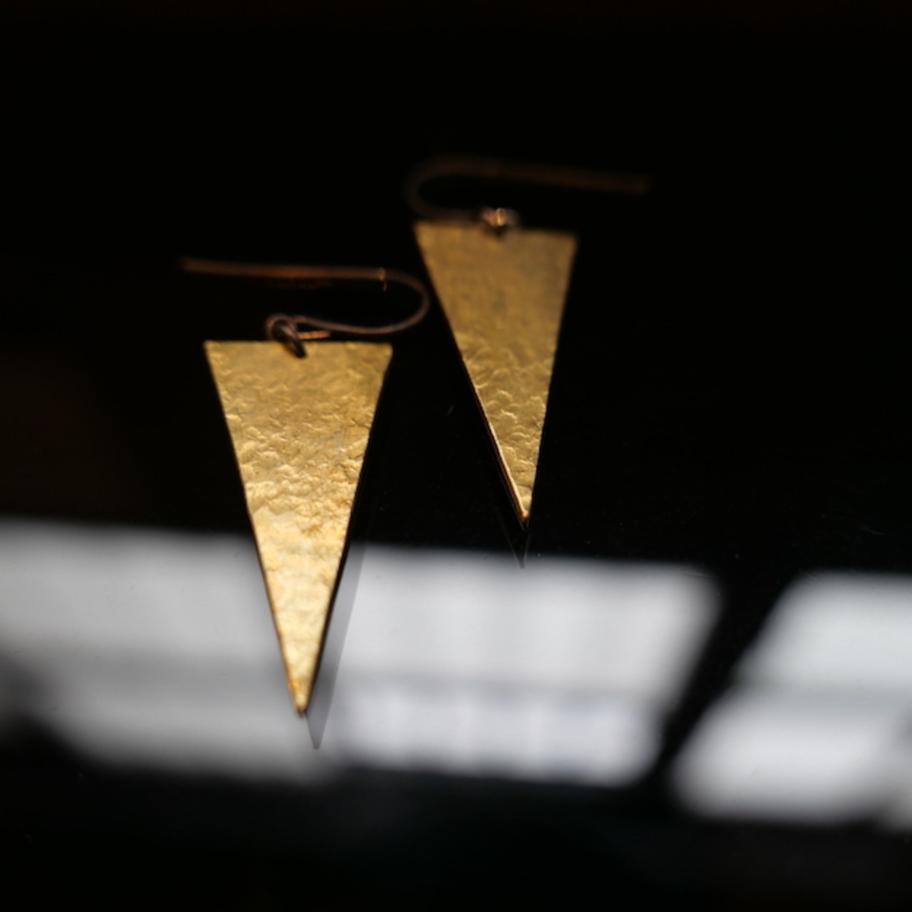 竹俣勇壱 真鍮フック式ピアスE　TRIANGLE  (TRAIANGLE UPSIDE DOWN)　［2104280000236］