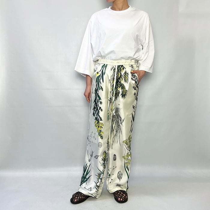 manipuri マニプリ ロングパンツ ボタニカル 0161416001 2026春夏新作