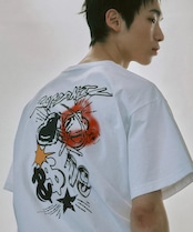 ヴィンテージドローイング Tシャツ_WHITE/Vintage Drawing T-Shirt_White