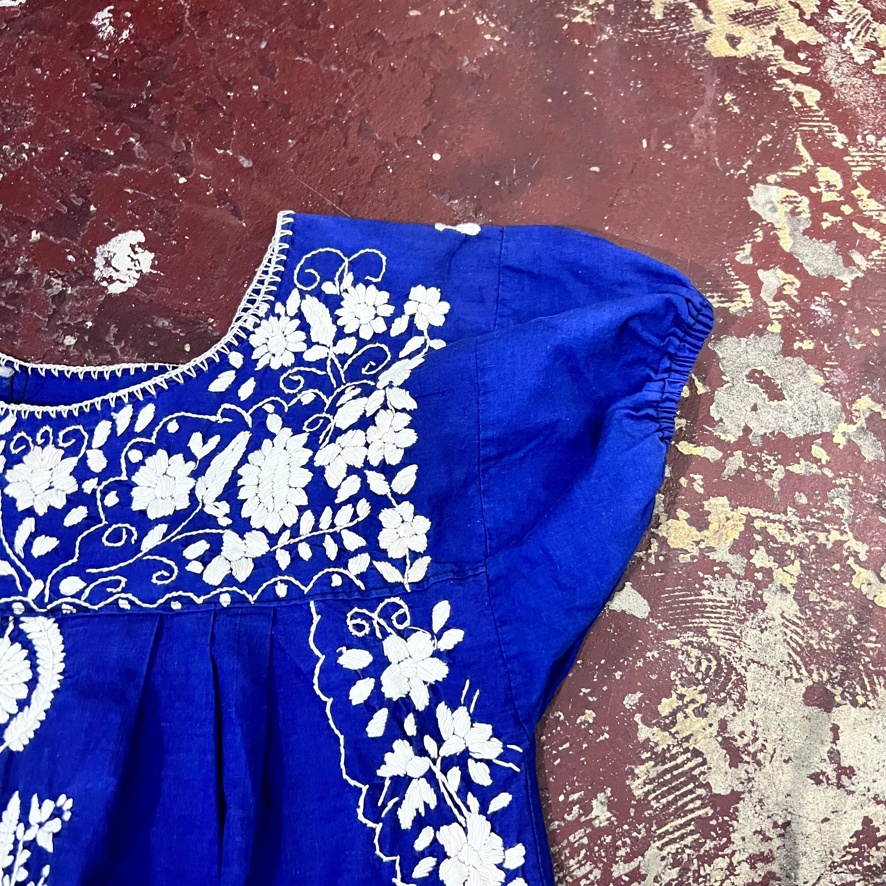 メキシカン 刺繍 ワンピース ドレス ビンテージ 古着 メキシコ メキシカン 刺繍 ワンピース ドレス ビンテージ 古着 メキシコ