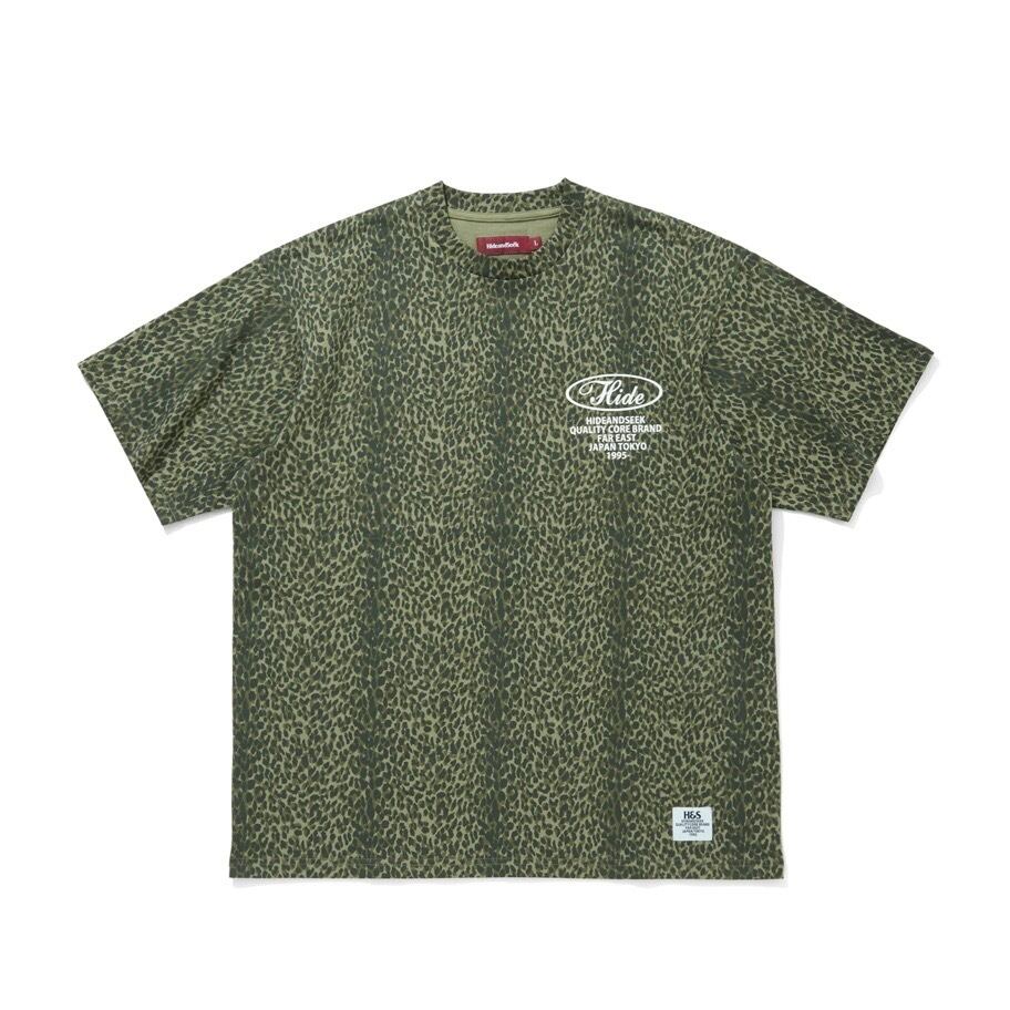 HideandSeek Border S/S Tee(26ss) GRY×Green | Blackies