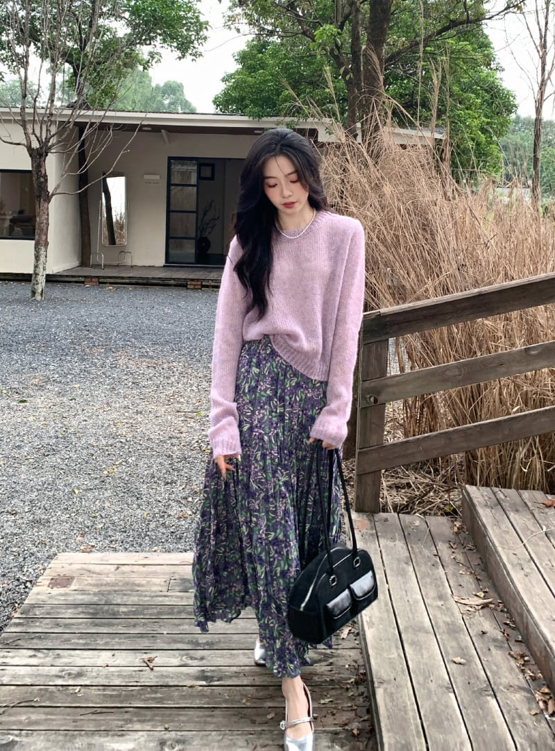 セーターとスカートセット DAY CLOSET セットアップ 「セットアップ」ゆったり＆すっきり