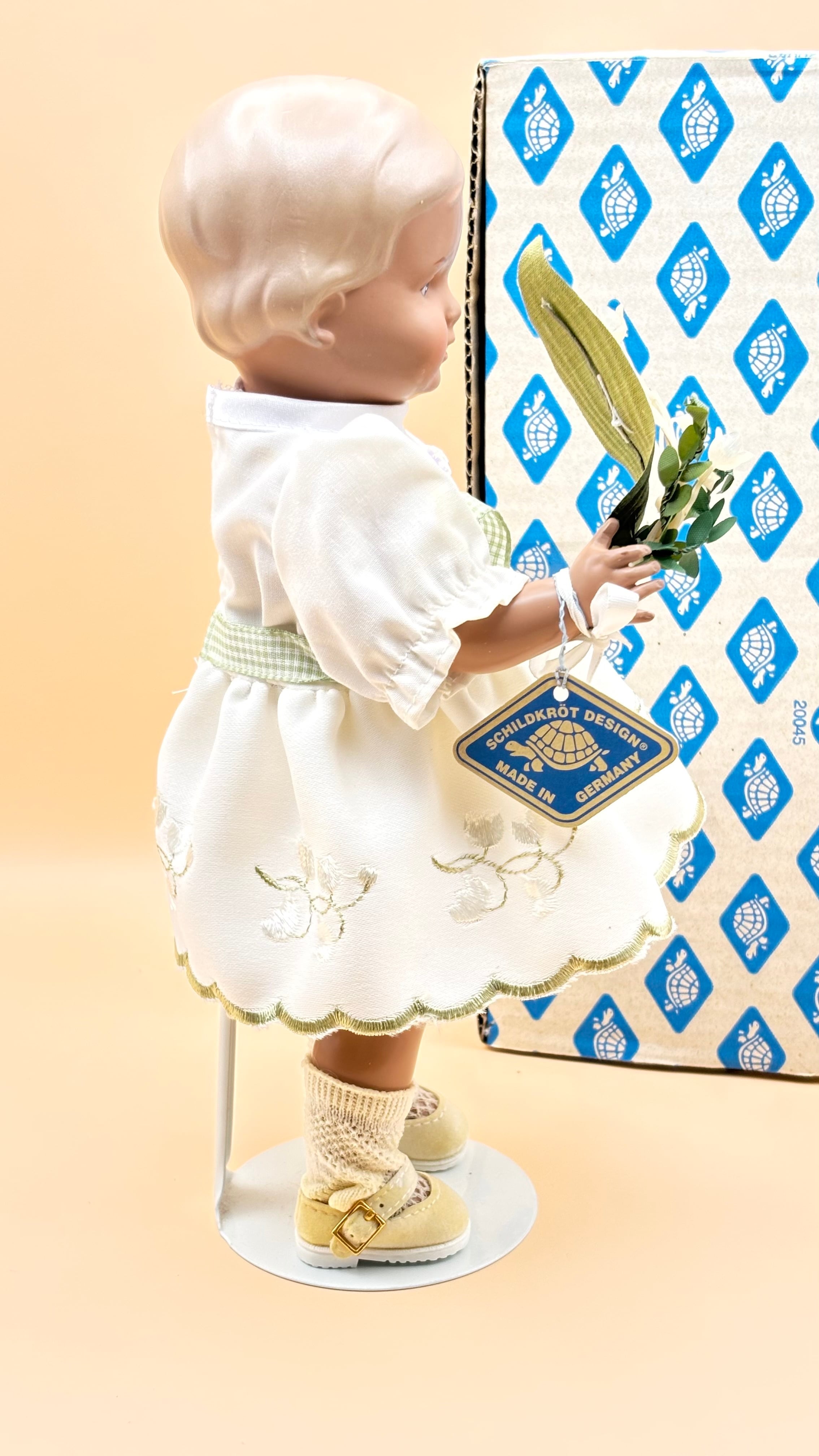 シルトクレート　セルロイド　アンティークドール　1930年代　ドイツ　25cm ドイツ シルトクレート社 25cmドール | momotaro