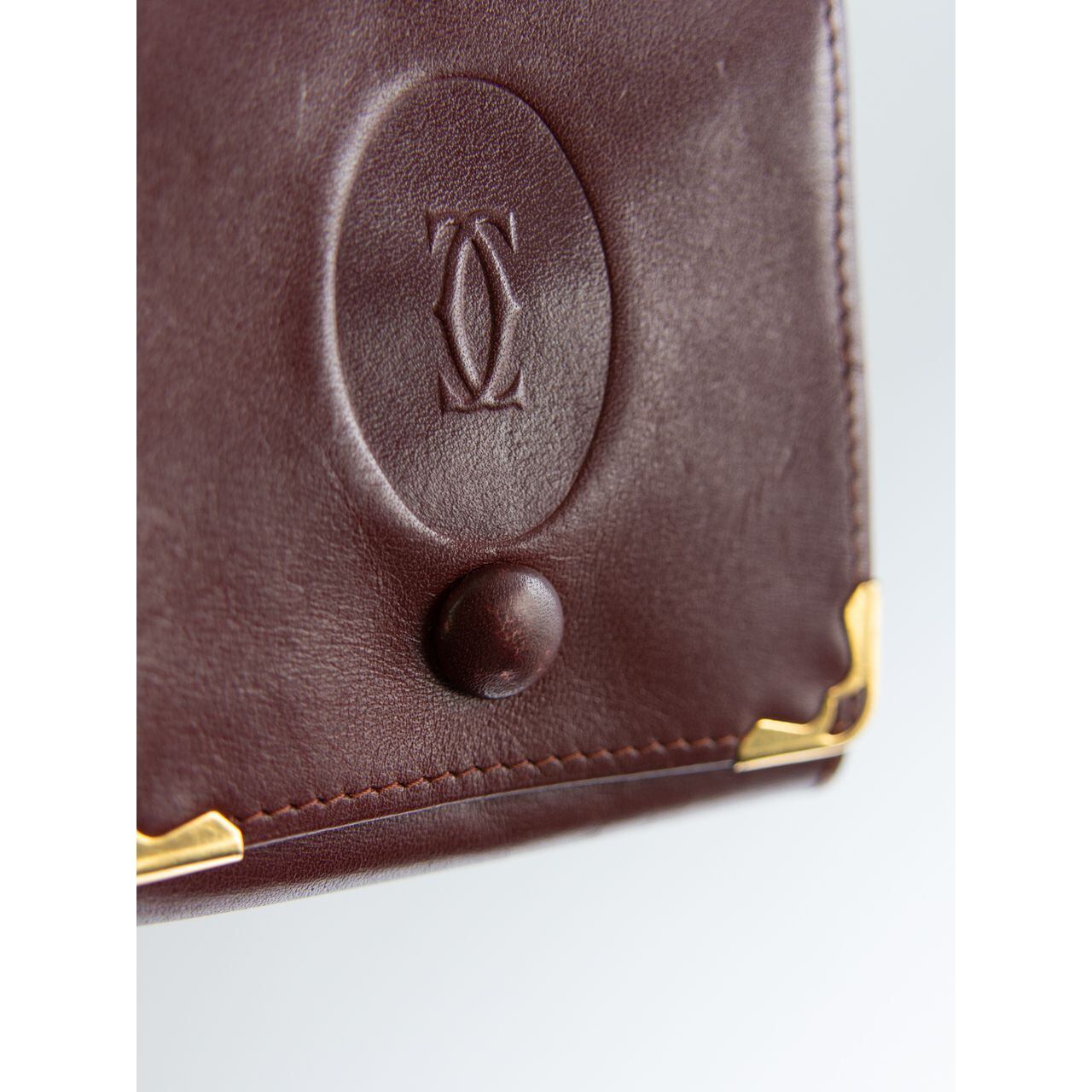 Cartier PARIS】Made in Italy Leather Coin Purse（カルティエ