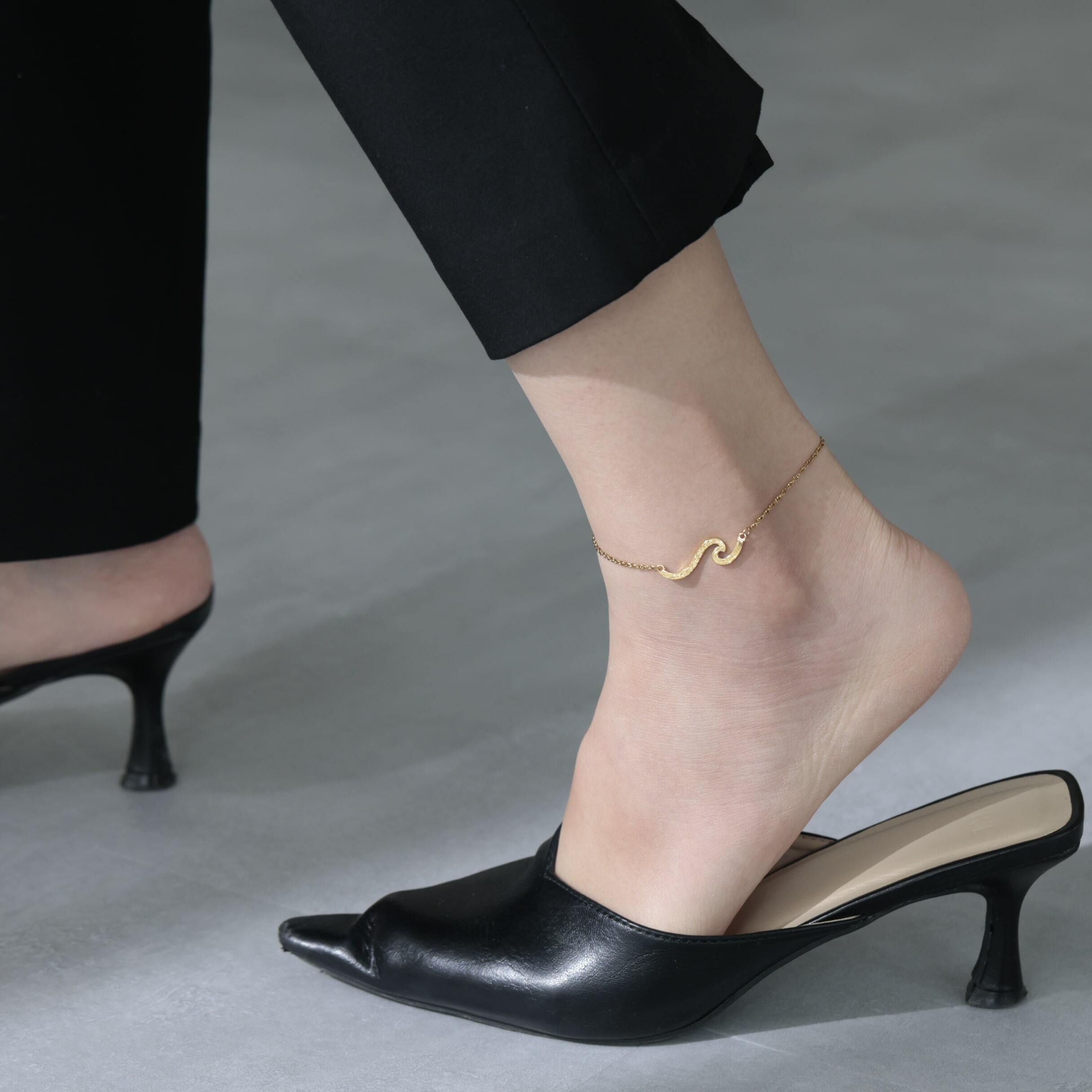 316L wave bracelet & anklet #B14 | loseford 316L wave bracelet & anklet #B14 | loseford