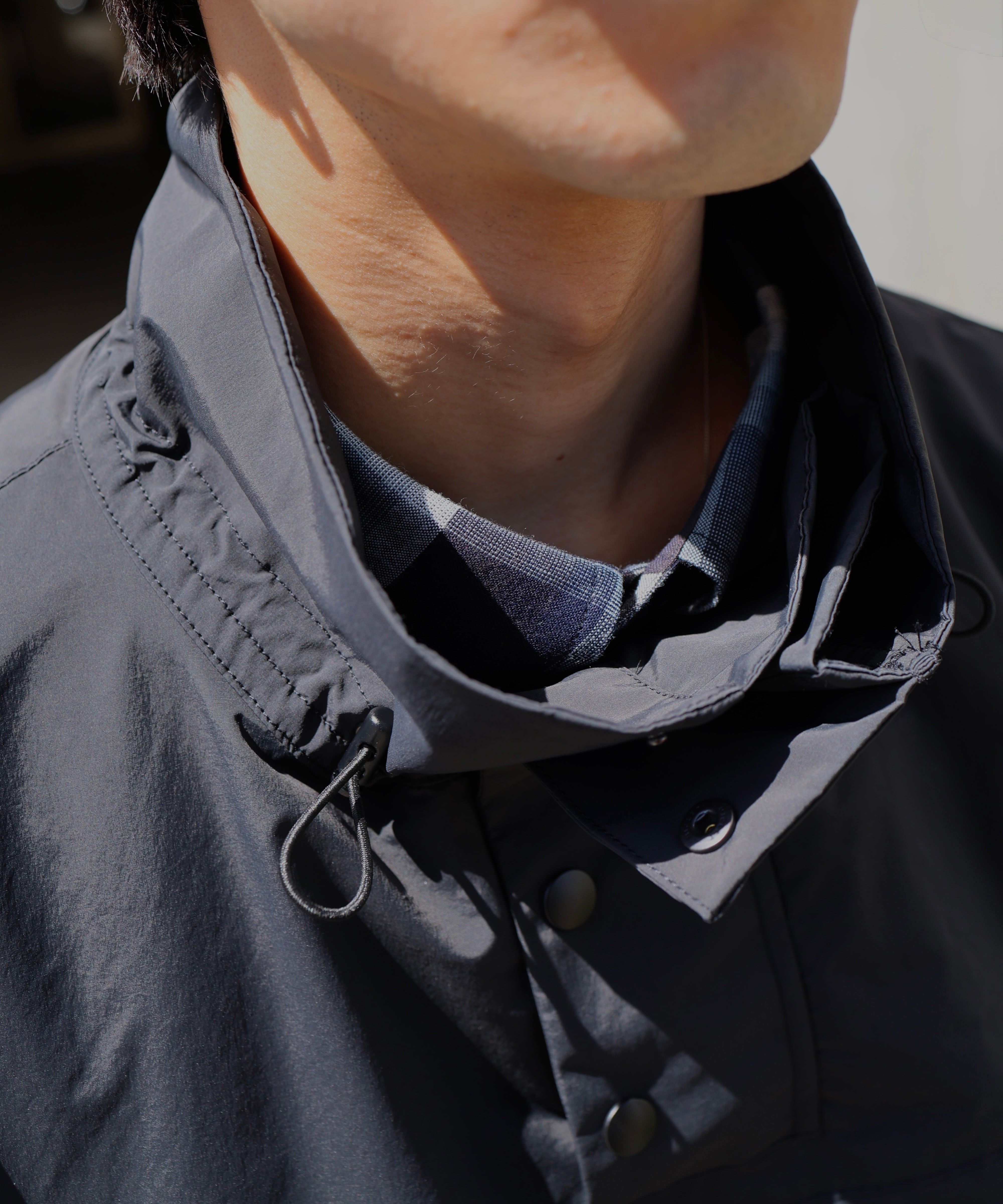 UNUSED / US2539 PULLOVER NYLON JACKET (BLACK) | AfterSchool