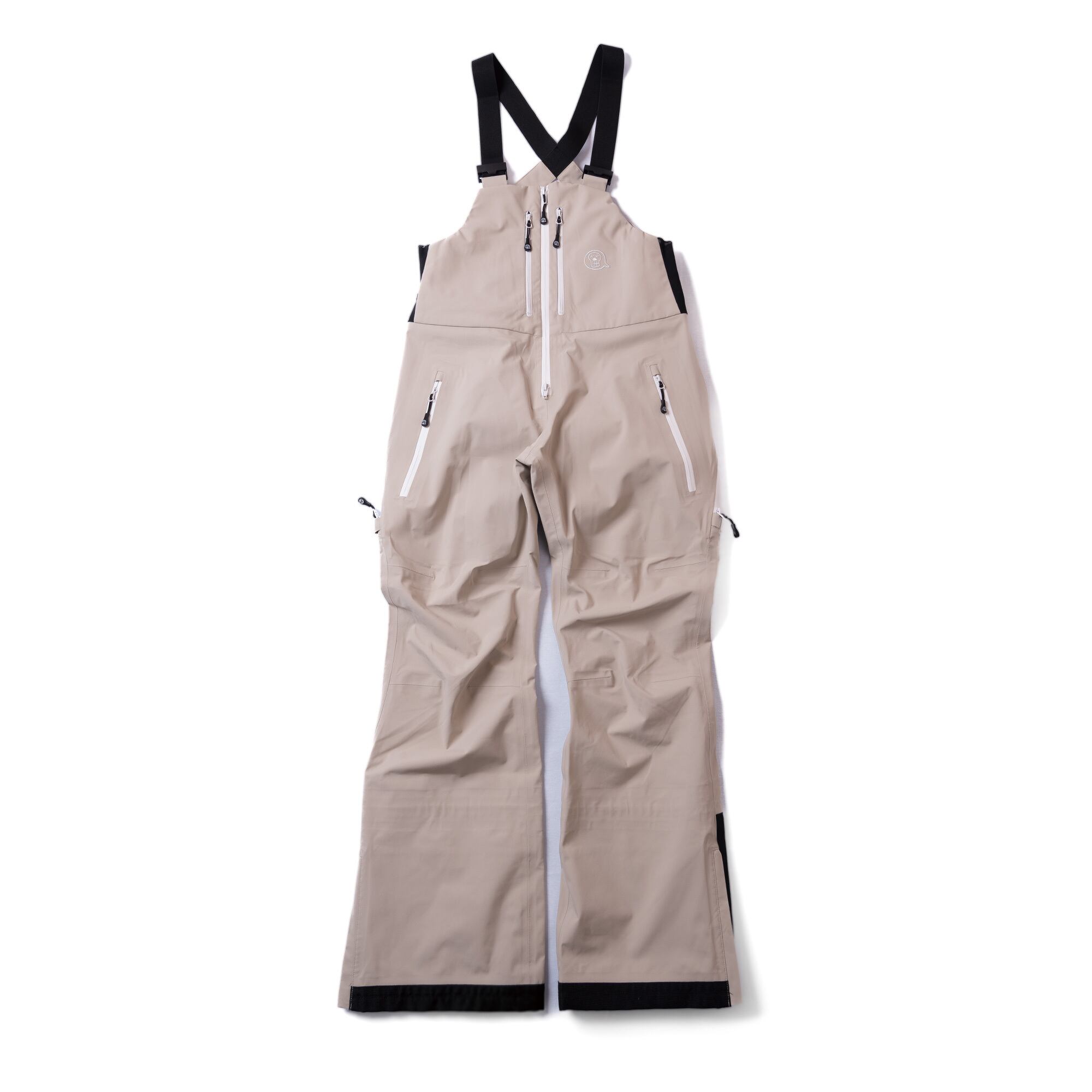 2023-2024 // SMOKE BIB PANTS // BLACK | unfudge ONLINE STORE