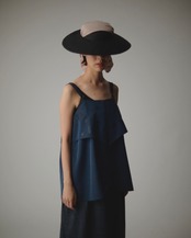 【suie】Layered Ring Camisole/レイヤードリングキャミソール (ネイビー)