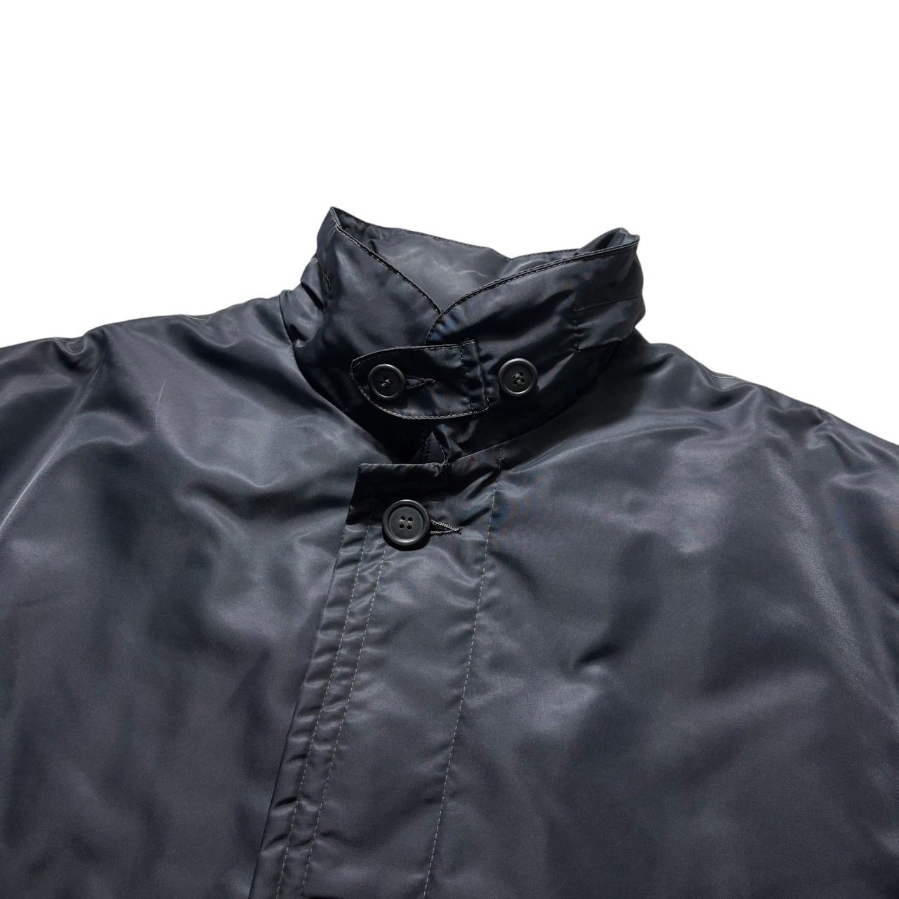 vintage YVES SAINT LAURENT nylon coverall coat