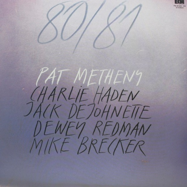 Pat Metheny / 80/81 [PA-6123/24] - メイン画像