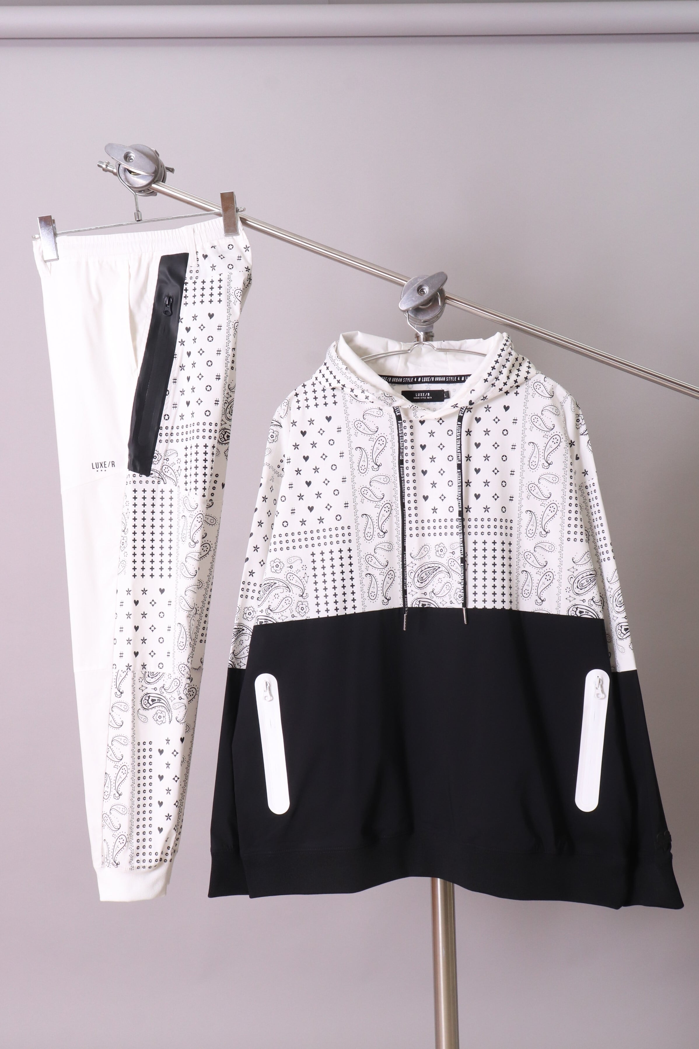 LUXE/R GOLF】（45844)＊撥水加工 ストレッチ ブロード