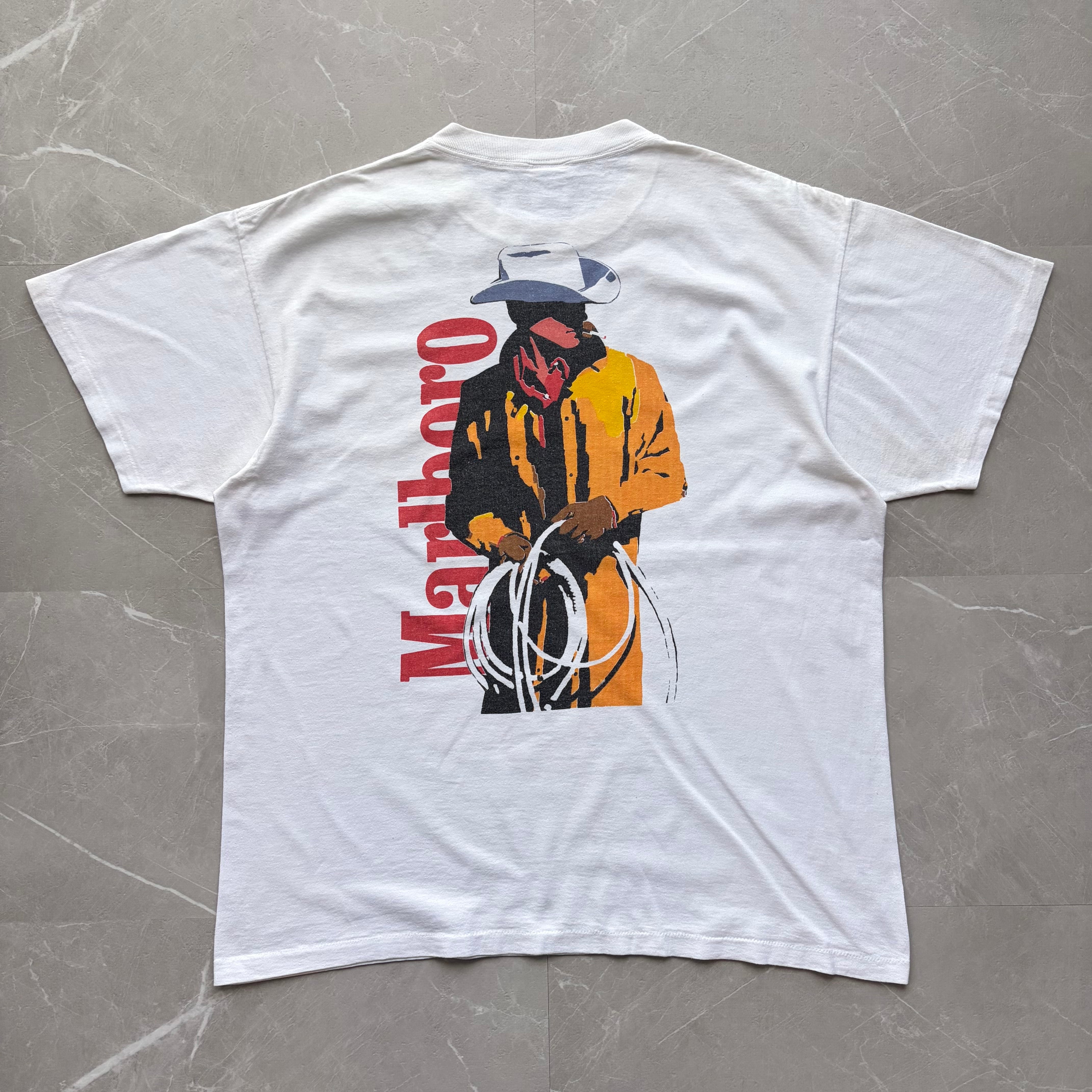 90s Marlboro COWBOY MAN Pocket Tee/マルボロ Tシャツ | flexx used