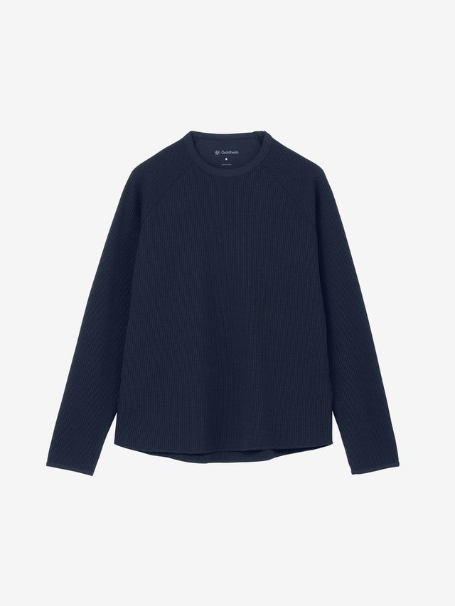 Goldwin ゴールドウイン ／ ワッフルライトロングスリーブティーシャツ（ユニセックス）#INK NAVY