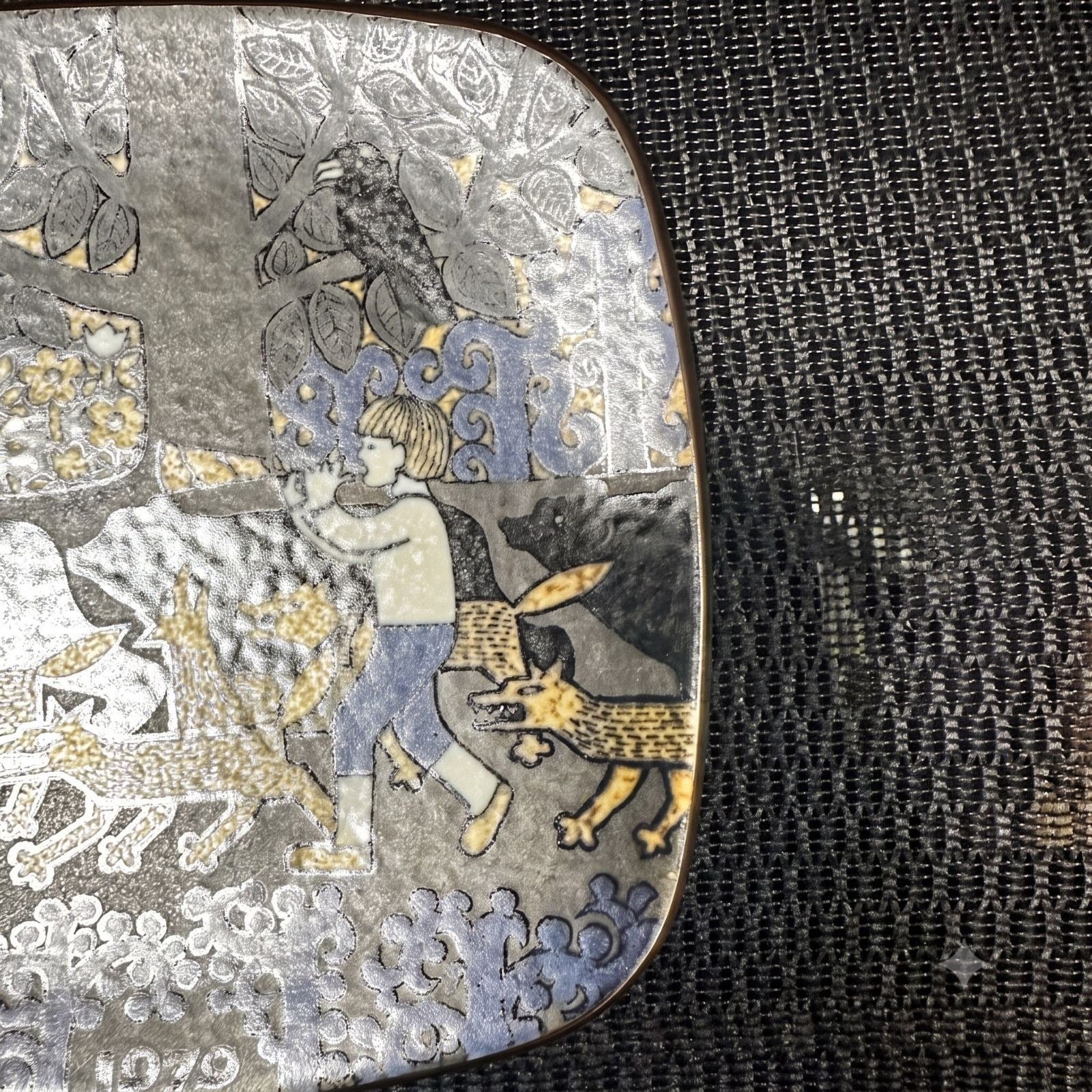 ARABIA カレワラ 1979年 イヤープレート 壁掛け 陶板 20cm | ルモウス
