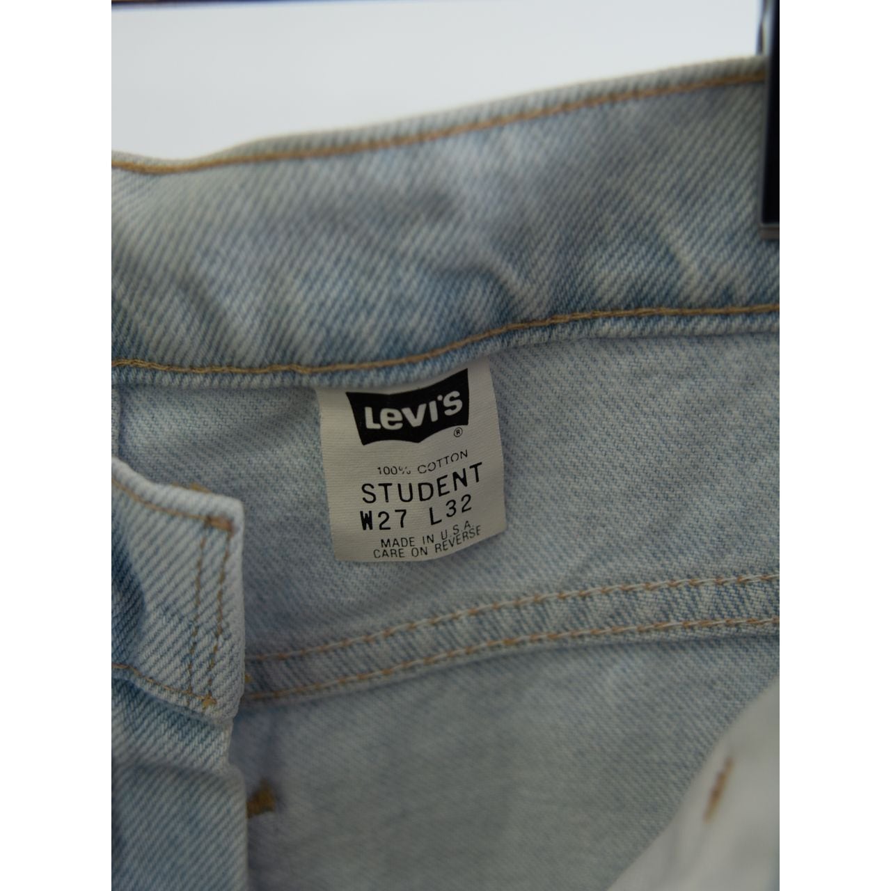 【LEVI'S 550 "STUDENT"】Made in U.S.A. 90's Tapered Jeans W27 L32（リーバイス アメリカ製 テーパード デニムパンツ ジーンズ）