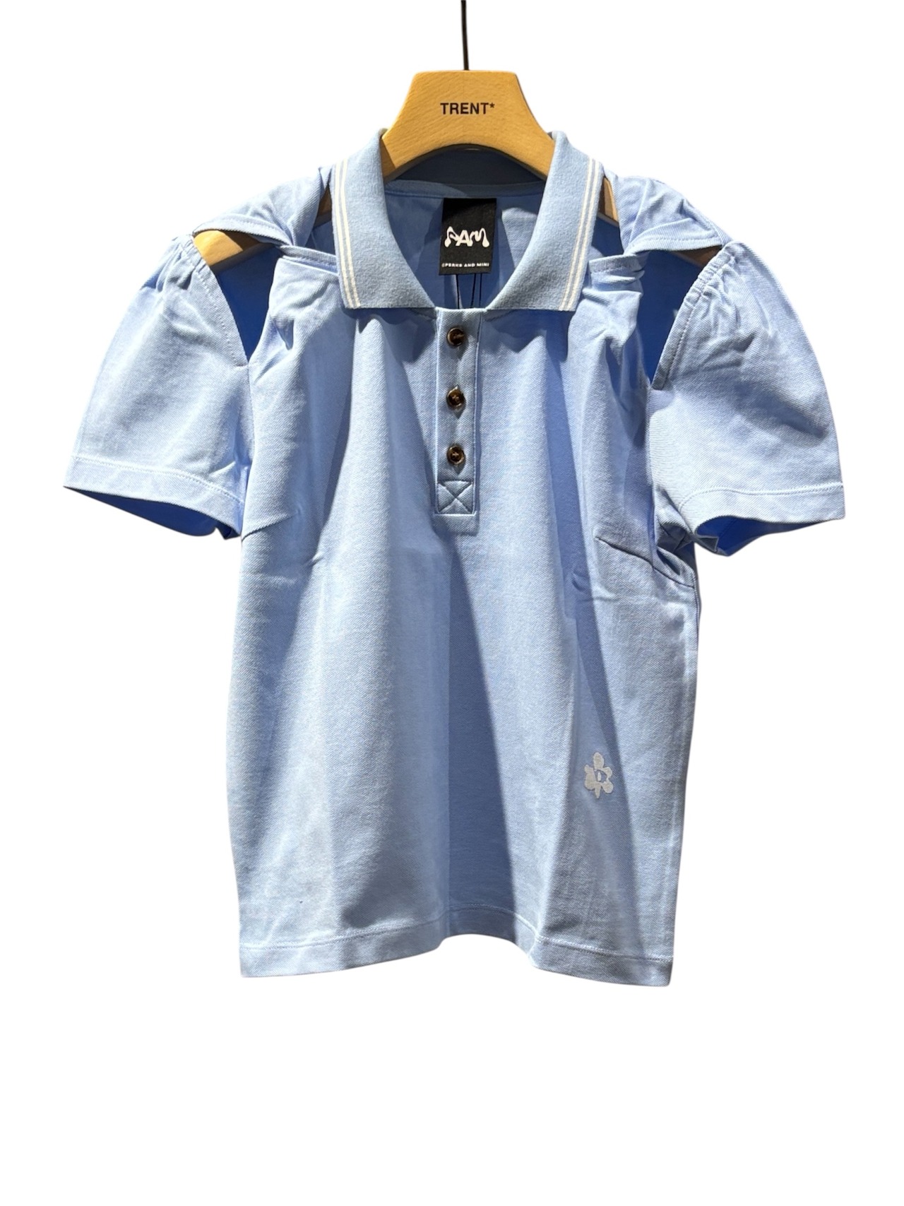 【26SS】P.A.M  Perks And Mini パークスアンドミニ / APPARITION TWISTED POLO TOP / ポロシャツ - 1