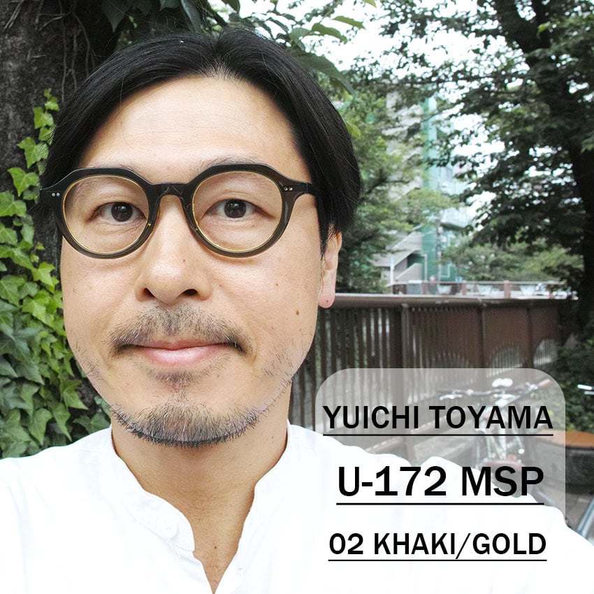 YUICHI TOYAMA / U-172 MSP / 02 KHAKI/Gold カーキ/ゴールド クラウン