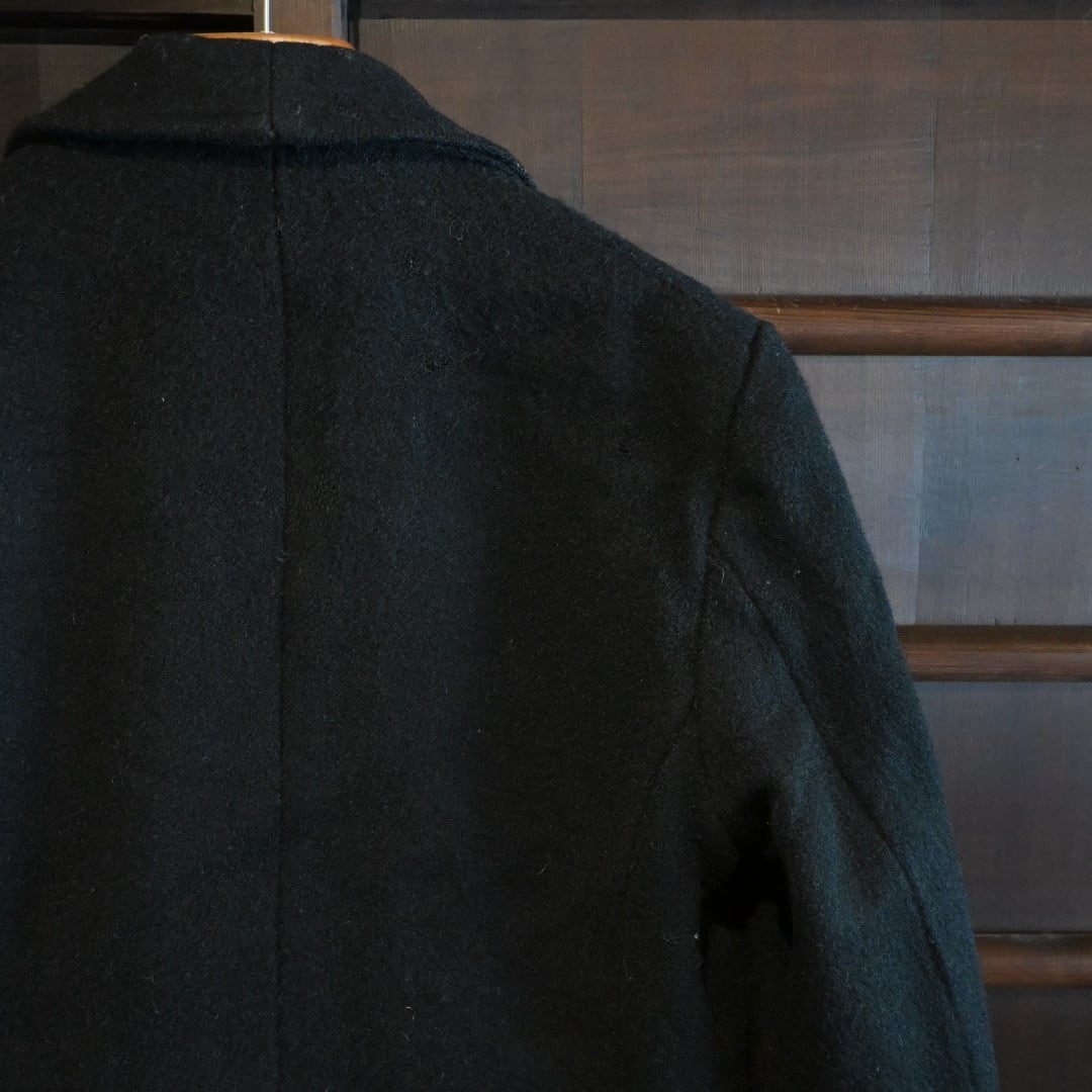 イギリス製60年代ビンテージ【ウールコート】ブラック | 【OWN KYOTO