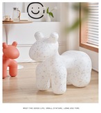 動物スツール 馬デザイン PE素材 キッズ家具 デザイナーズ家具 モダンアート スツール オットマン 子供椅子 インテリア 漫画動物 創造的形状 室内家具