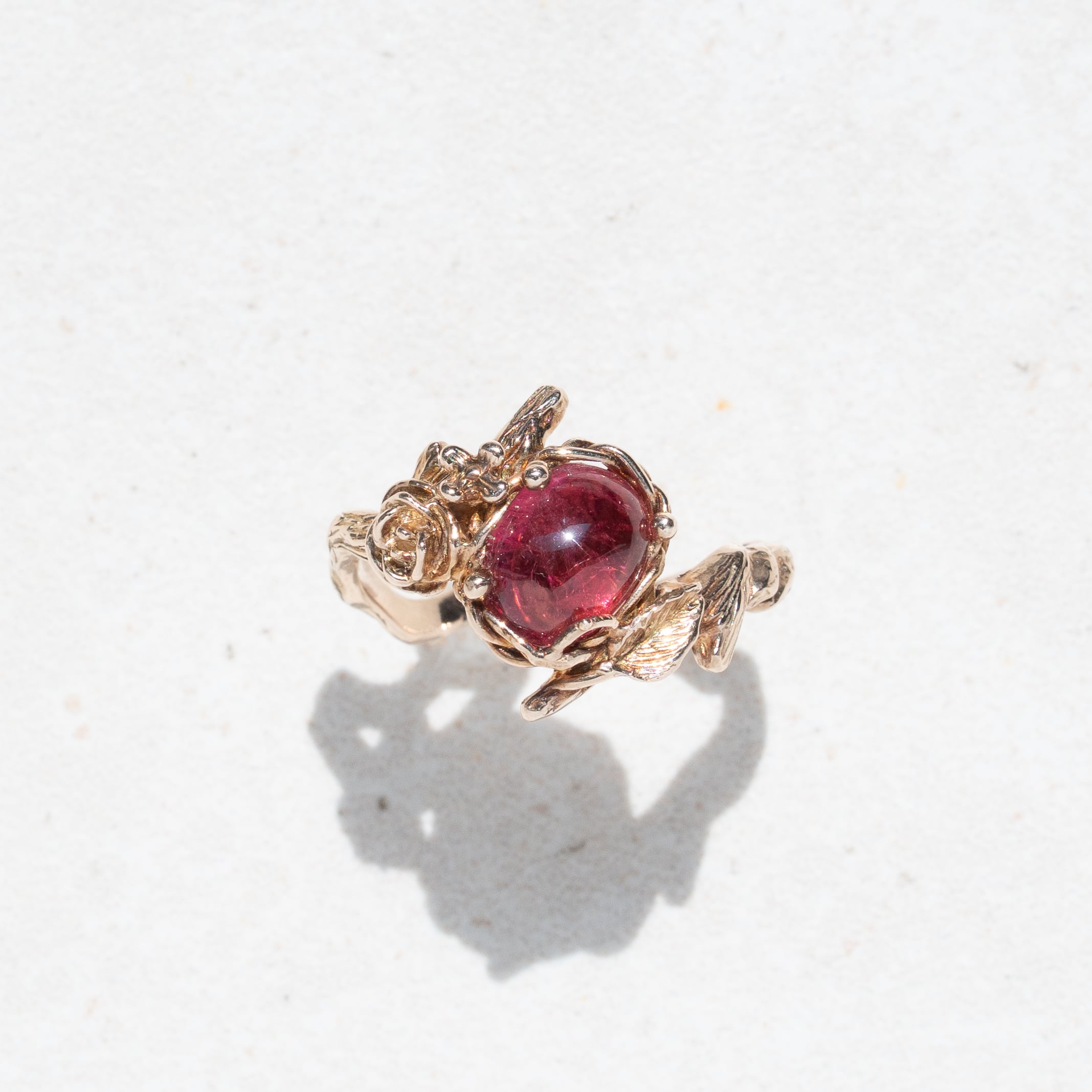 ピンクトルマリン(K10リング)