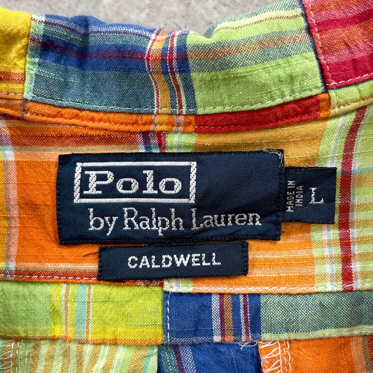 90-00年代 Ralph Lauren ラルフローレン CALDWELL パッチワーク