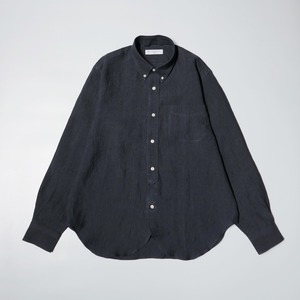 ( SUMI-BLACK ) CHIEF OFFICER LINEN SHIRTS
