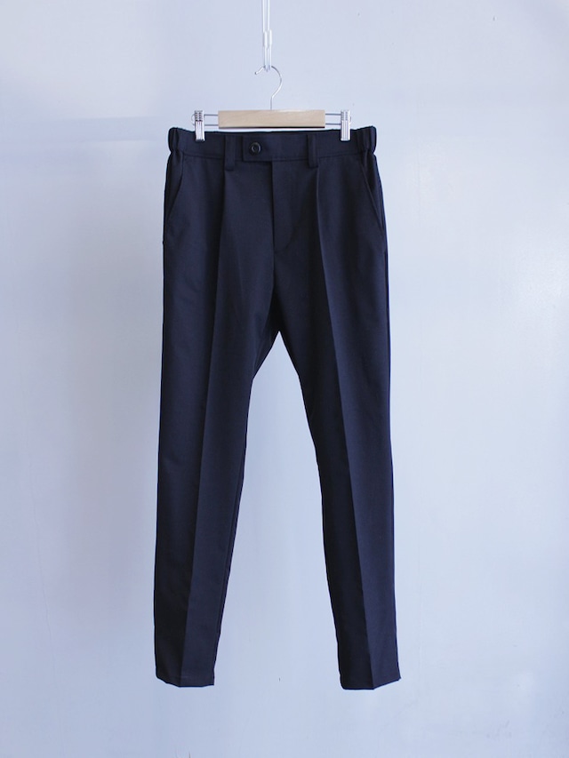 Garage.U.W PTT SHIRRING TROUSERS CD DARKNAVY