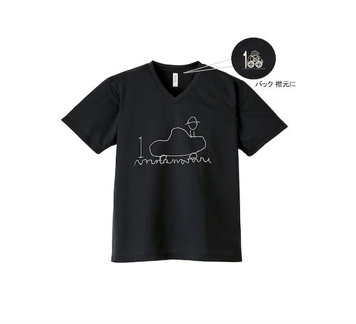 亘理町訪問100記念Tシャツ 原画 ver.