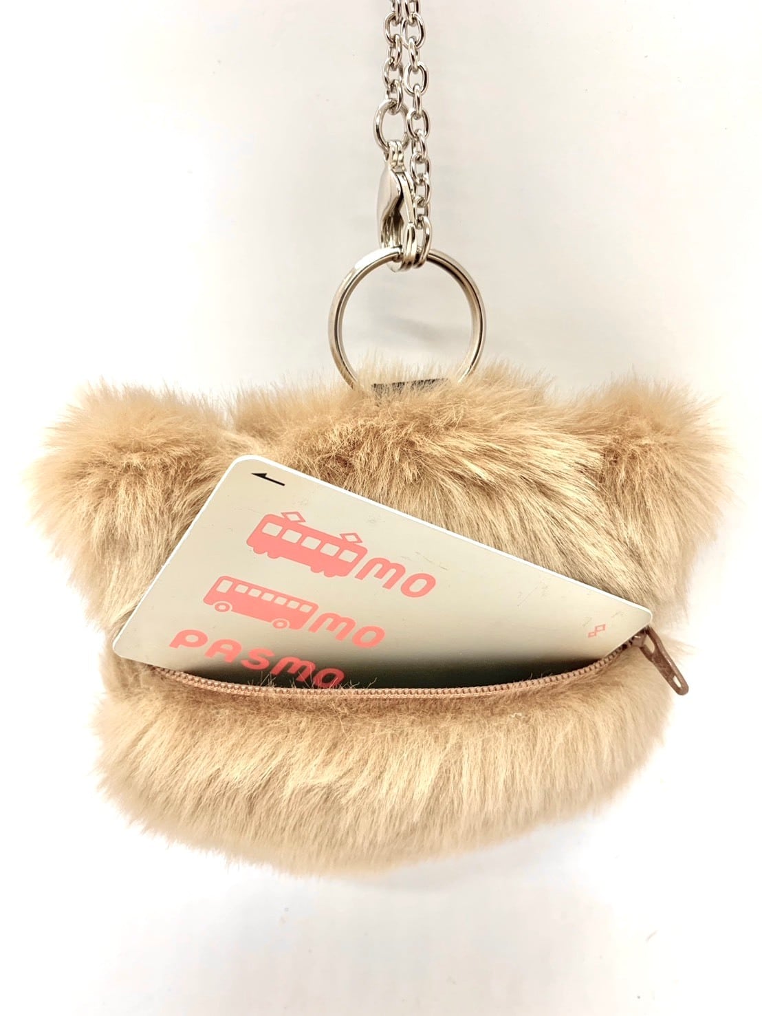 バッグチャームポーチ（定期入れ） 新ベージュ | KEORA KEORA WEB STORE