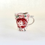 金彩志野赤絵象文マグカップ【榛澤宏】