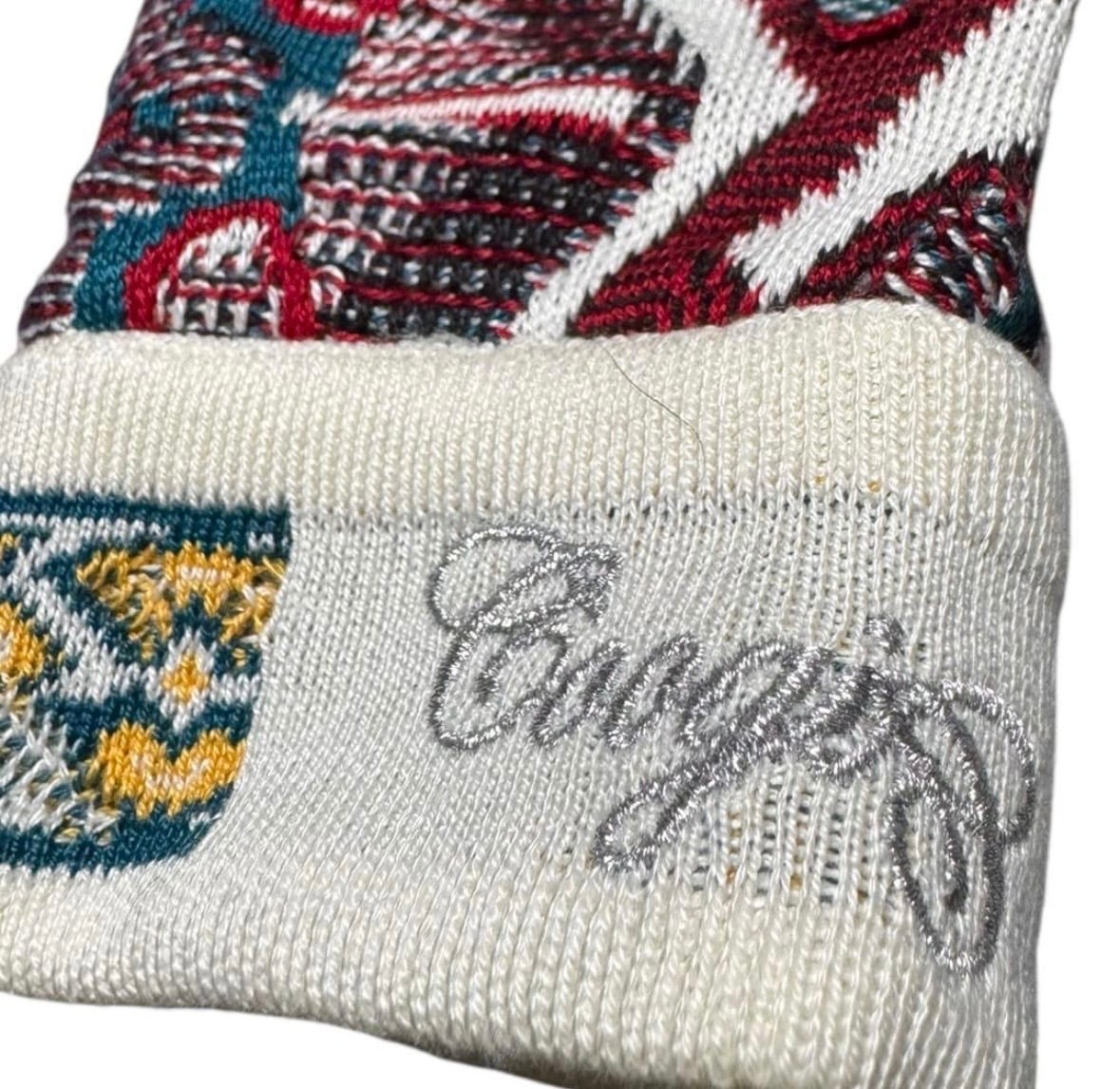 COOGI 3Dニット ビギー 総柄 クージー 2XLT TALLサイズ 稀少サイズXL ビギー着用 COOGI 3Dニット 幾何学 コットン BIGGIE