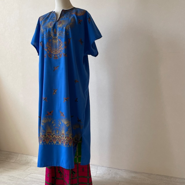 India Vintage Ethnic Dress W193